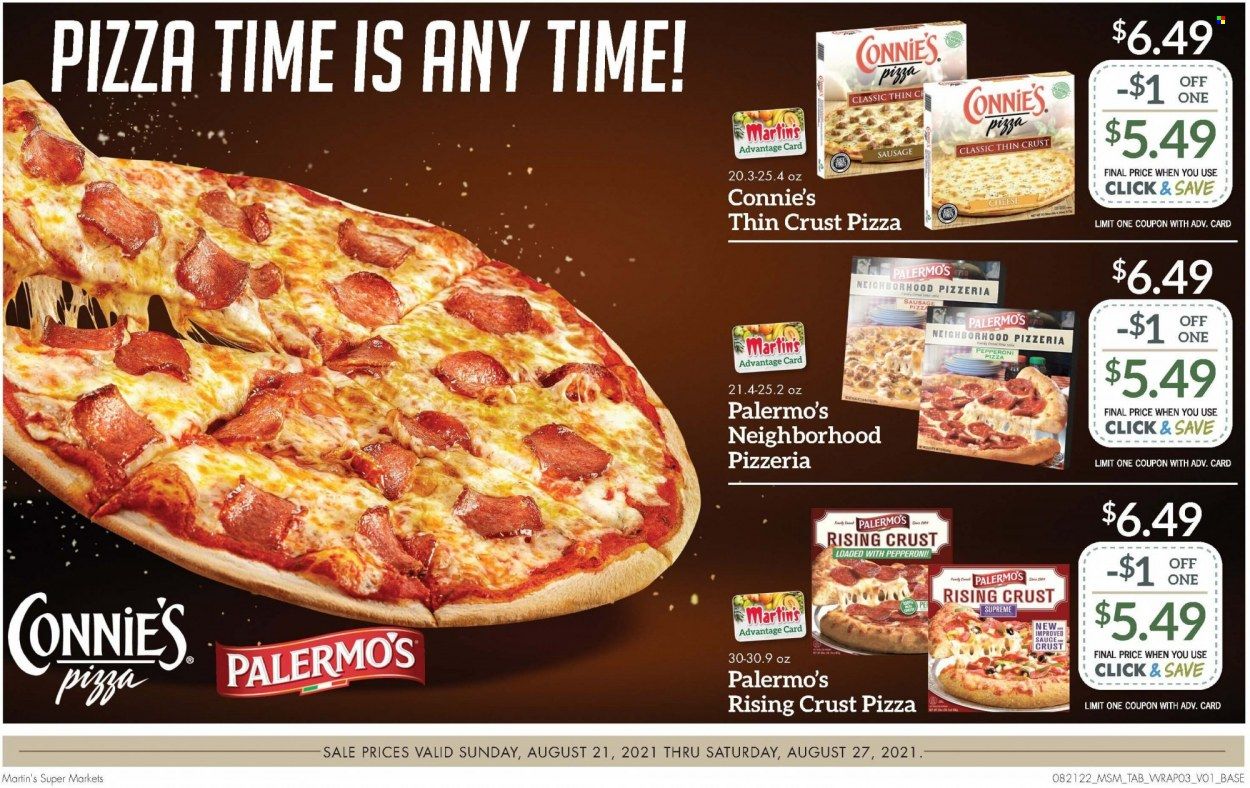 Martin’s (IN, MI) Weekly Ad Flyer Specials August 21 to August 27, 2022