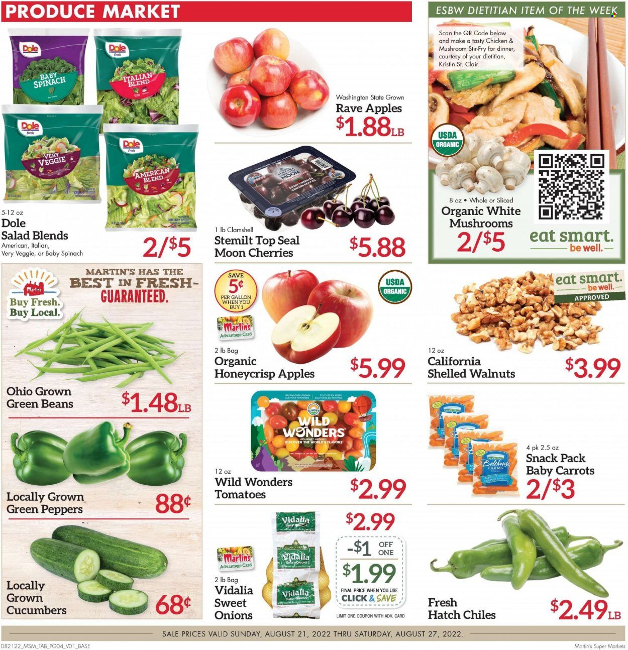 Martin’s (IN, MI) Weekly Ad Flyer Specials August 21 to August 27, 2022