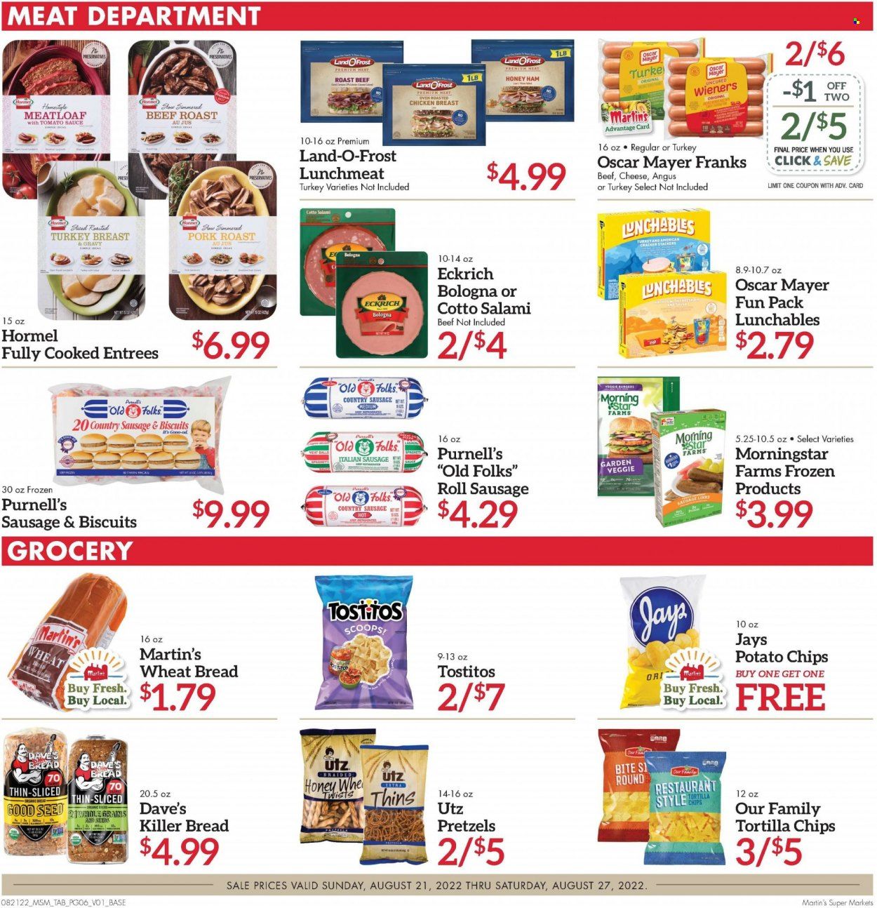 Martin’s (IN, MI) Weekly Ad Flyer Specials August 21 to August 27, 2022