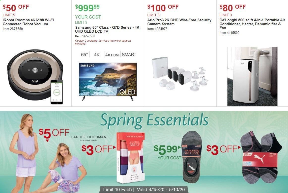 Costco Weekly Ad & Flyer April 15 to May 10