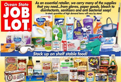 Ocean State Job Lot Weekly Ad & Flyer April 9 to 15