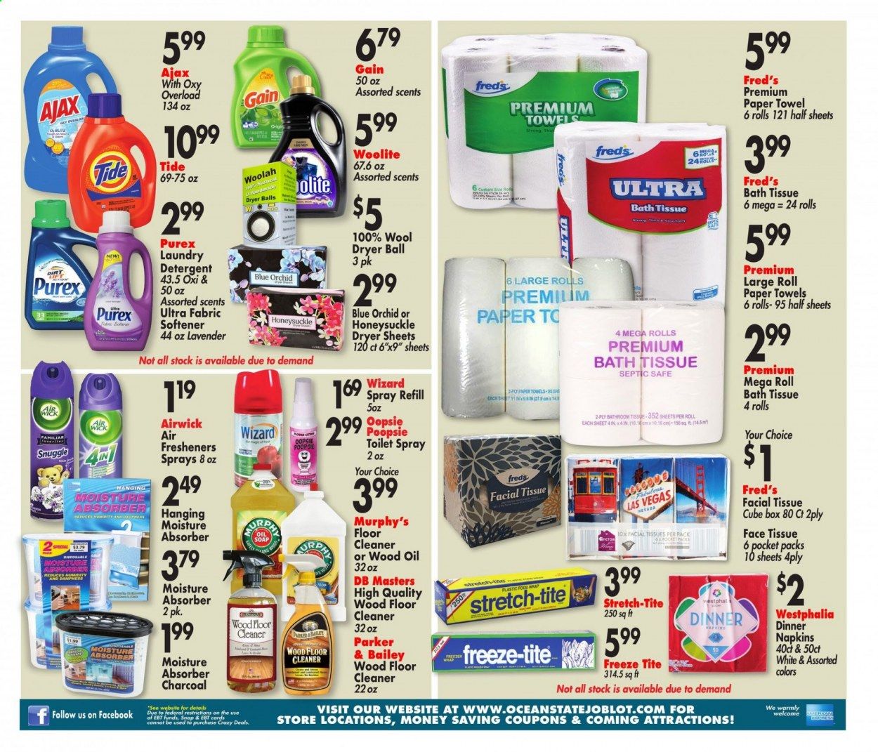 Ocean State Job Lot Weekly Ad & Flyer April 9 to 15