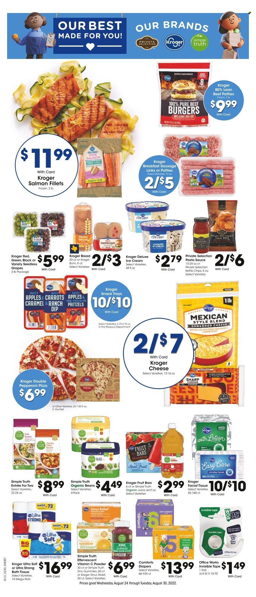 Kroger (GA, IL, LA, MI, OK, SC, TN, TX, VA) Weekly Ad Flyer Specials August 24 to August 30, 2022