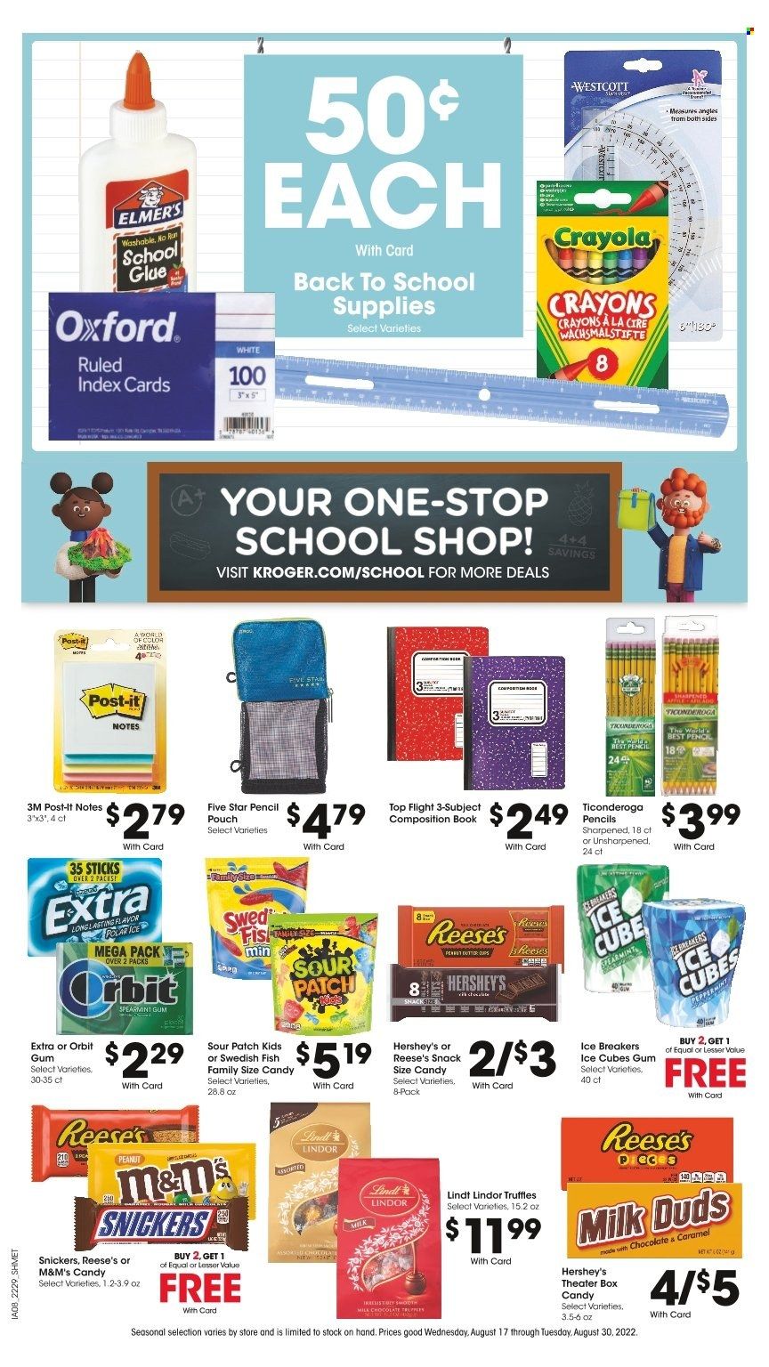 Kroger (GA, IL, LA, MI, OK, SC, TN, TX, VA) Weekly Ad Flyer Specials August 24 to August 30, 2022