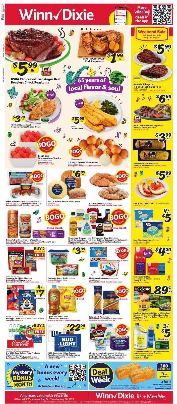 Winn Dixie (AL, FL, GA, LA) Weekly Ad Flyer Specials August 24 to August 30, 2022