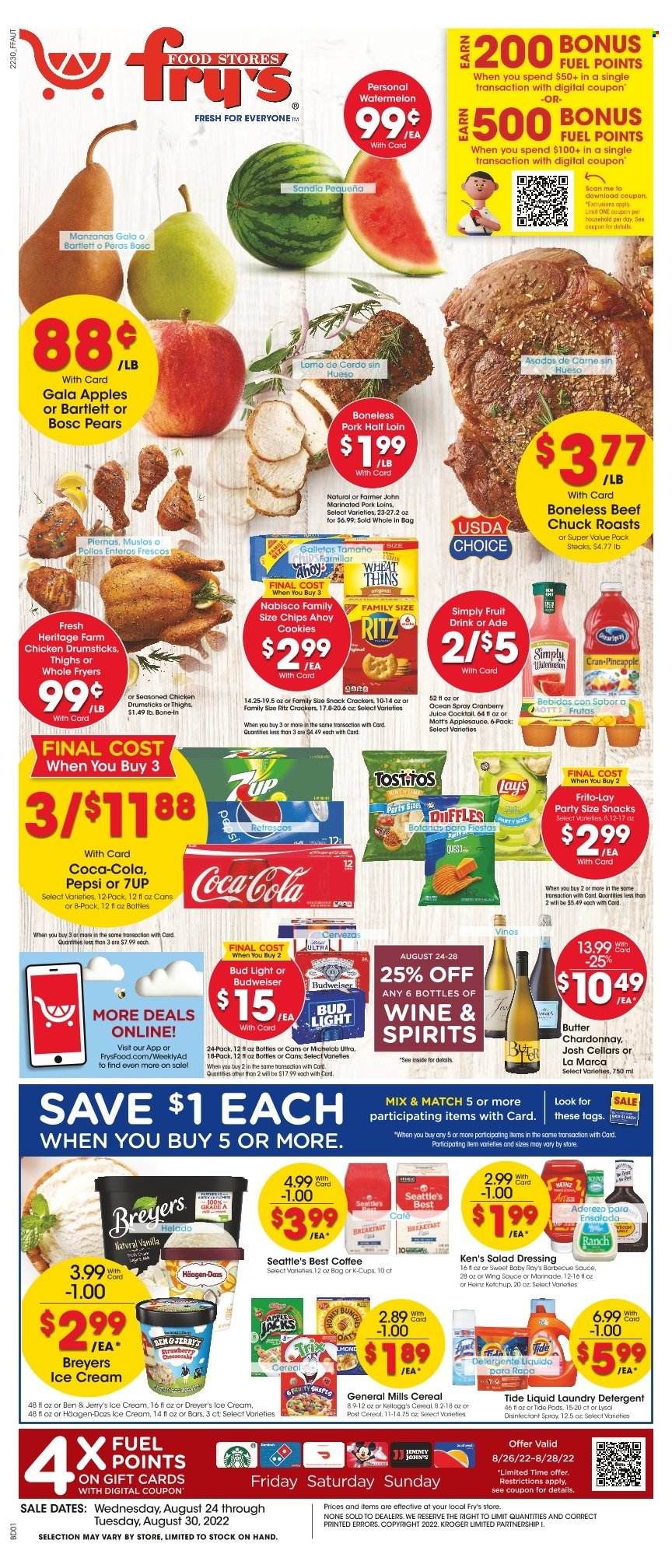 Fry’s (AZ) Weekly Ad Flyer Specials August 24 to August 30, 2022