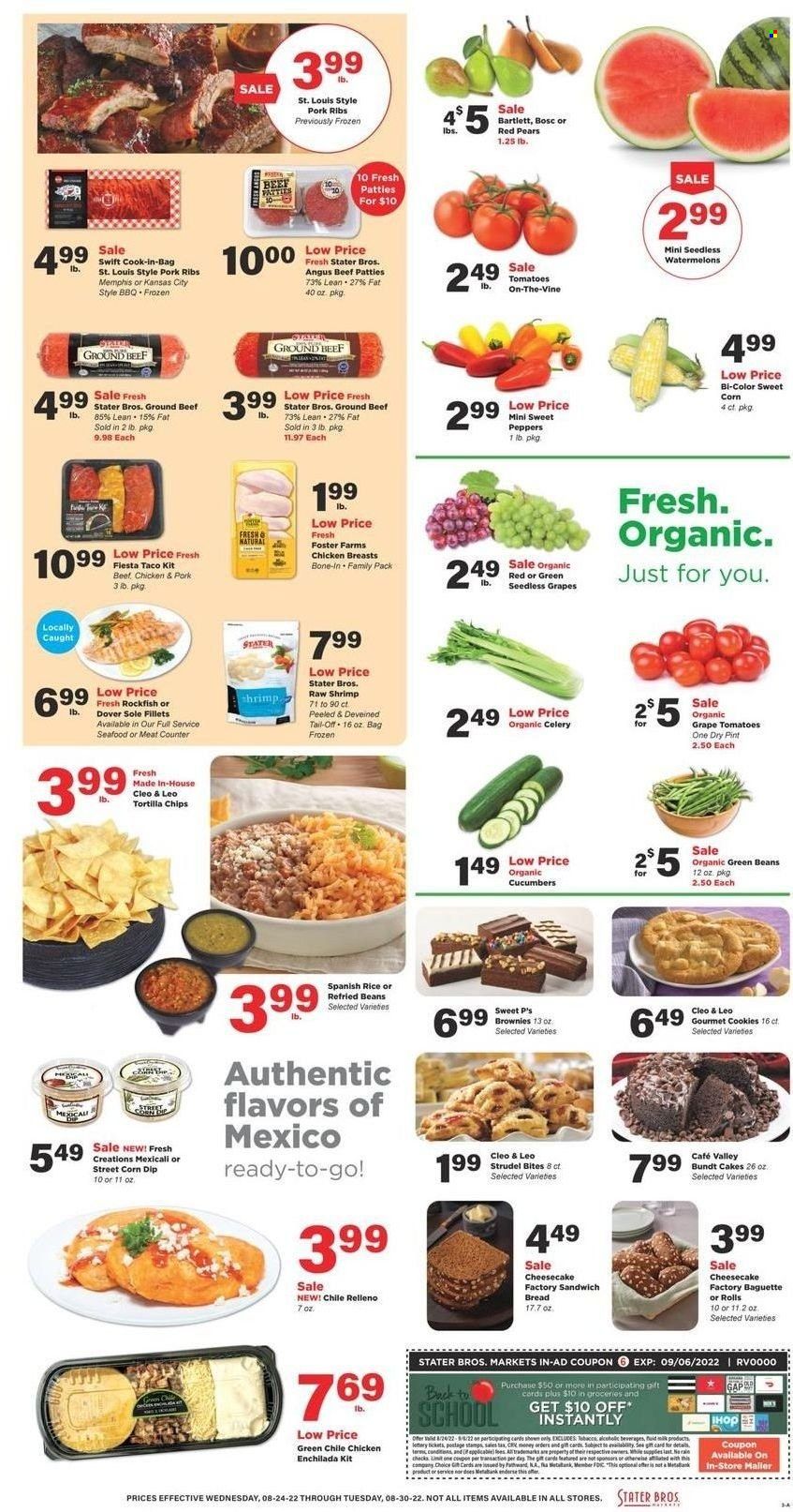 Stater Bros. (CA) Weekly Ad Flyer Specials August 24 to August 30, 2022