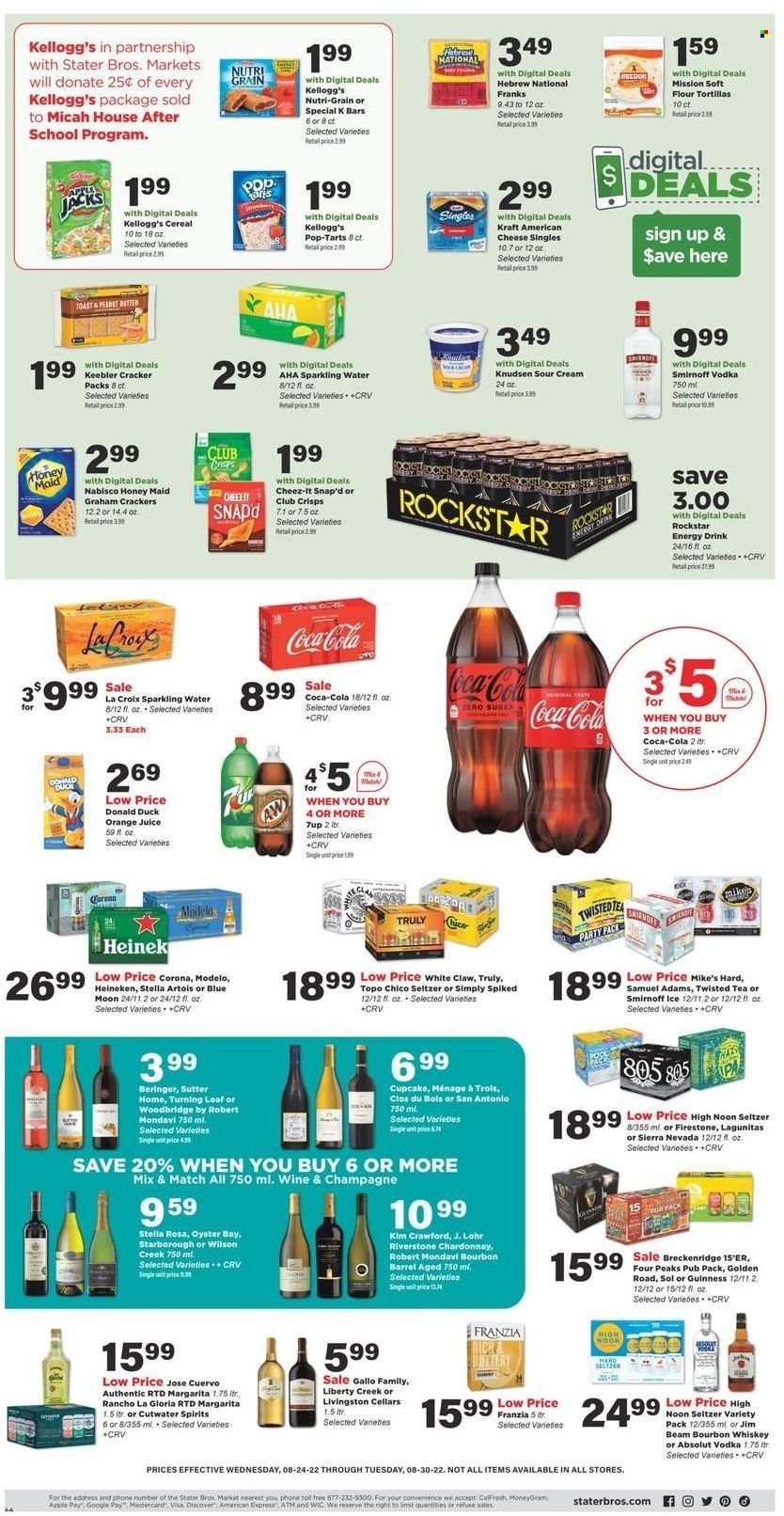 Stater Bros. (CA) Weekly Ad Flyer Specials August 24 to August 30, 2022