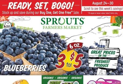 Sprouts Weekly Ad Flyer Specials August 24 to August 30, 2022