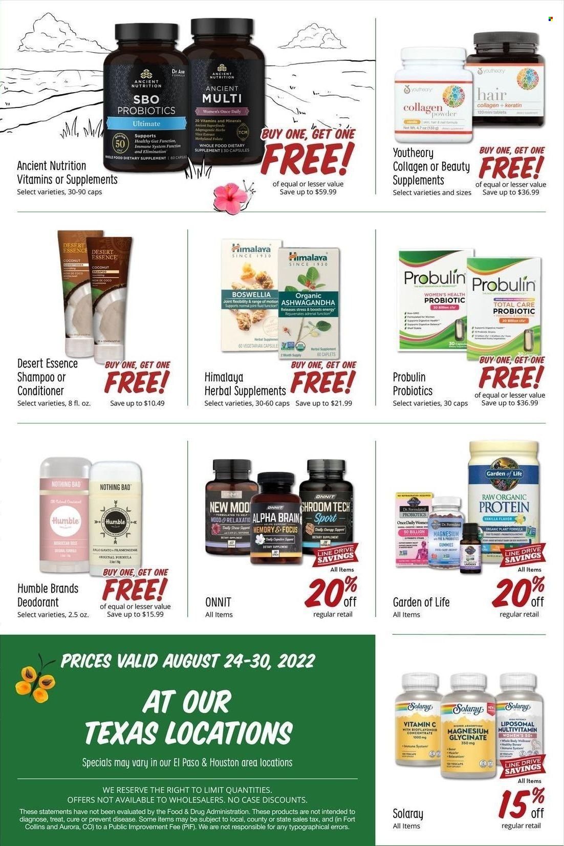 Sprouts Weekly Ad Flyer Specials August 24 to August 30, 2022