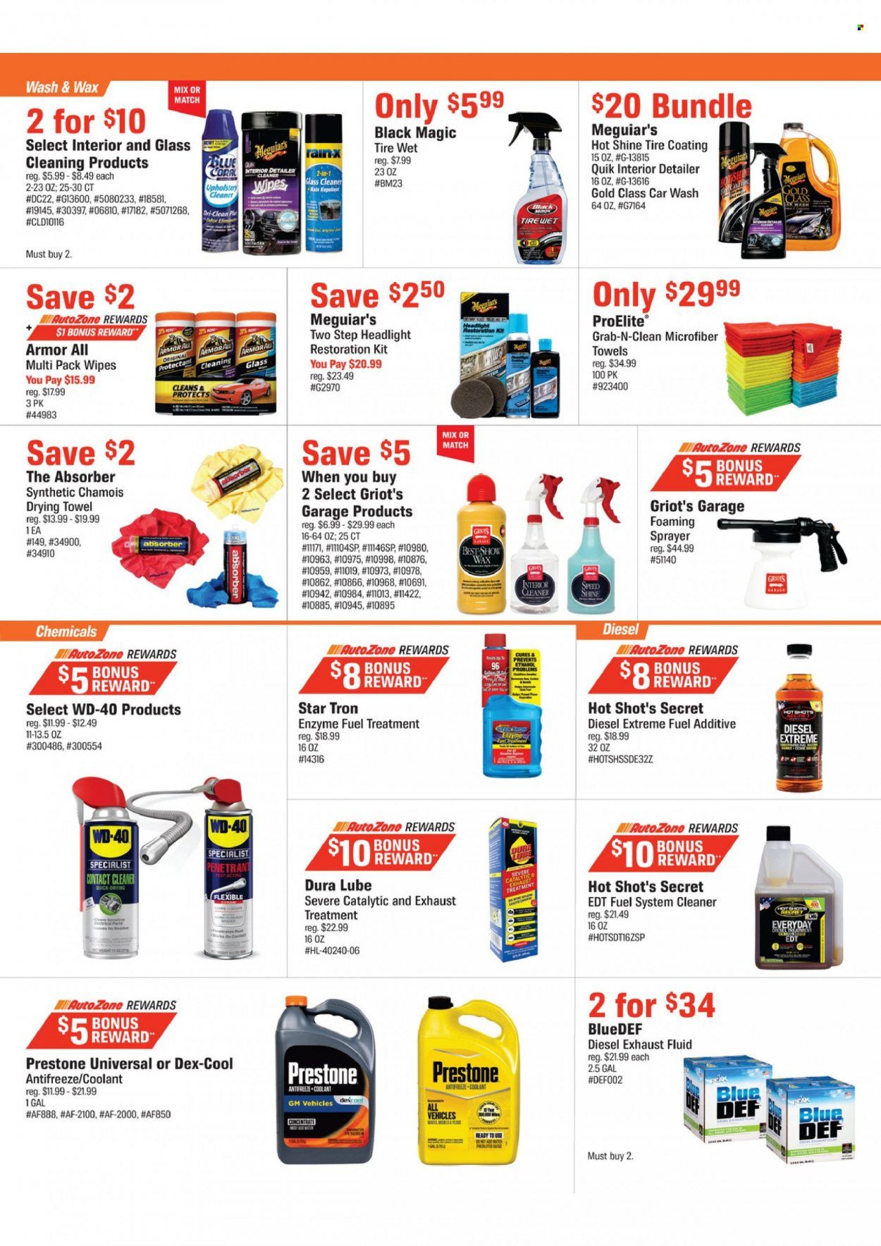 Autozone Weekly Ad Flyer Specials August 23 to September 19, 2022