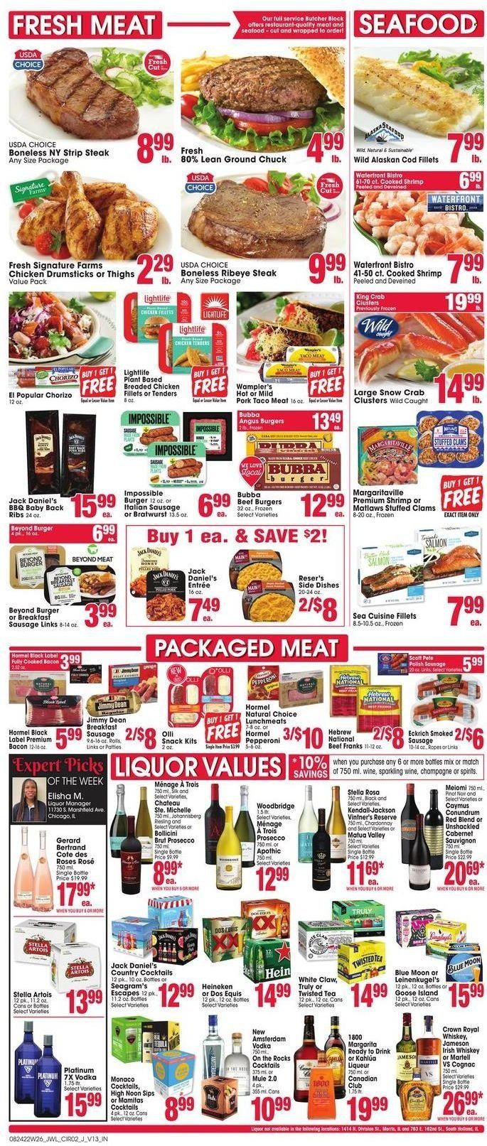 Jewel Osco (IN) Weekly Ad Flyer Specials August 24 to August 30, 2022