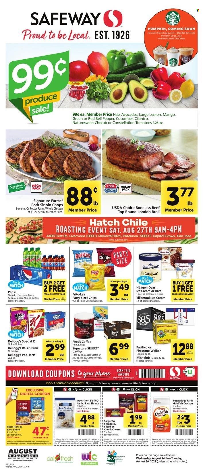 Safeway (CA, HI, OR, WA) Weekly Ad Flyer Specials August 24 to August 30, 2022