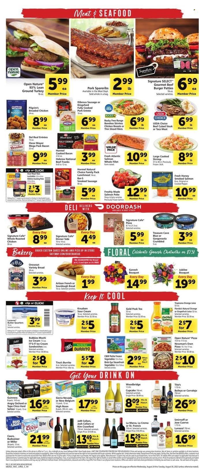 Safeway (CA, HI, OR, WA) Weekly Ad Flyer Specials August 24 to August 30, 2022