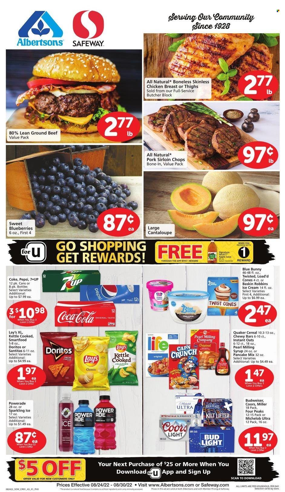 Safeway (AZ, CO, ID, MT, NE, NM) Weekly Ad Flyer Specials August 24 to August 30, 2022