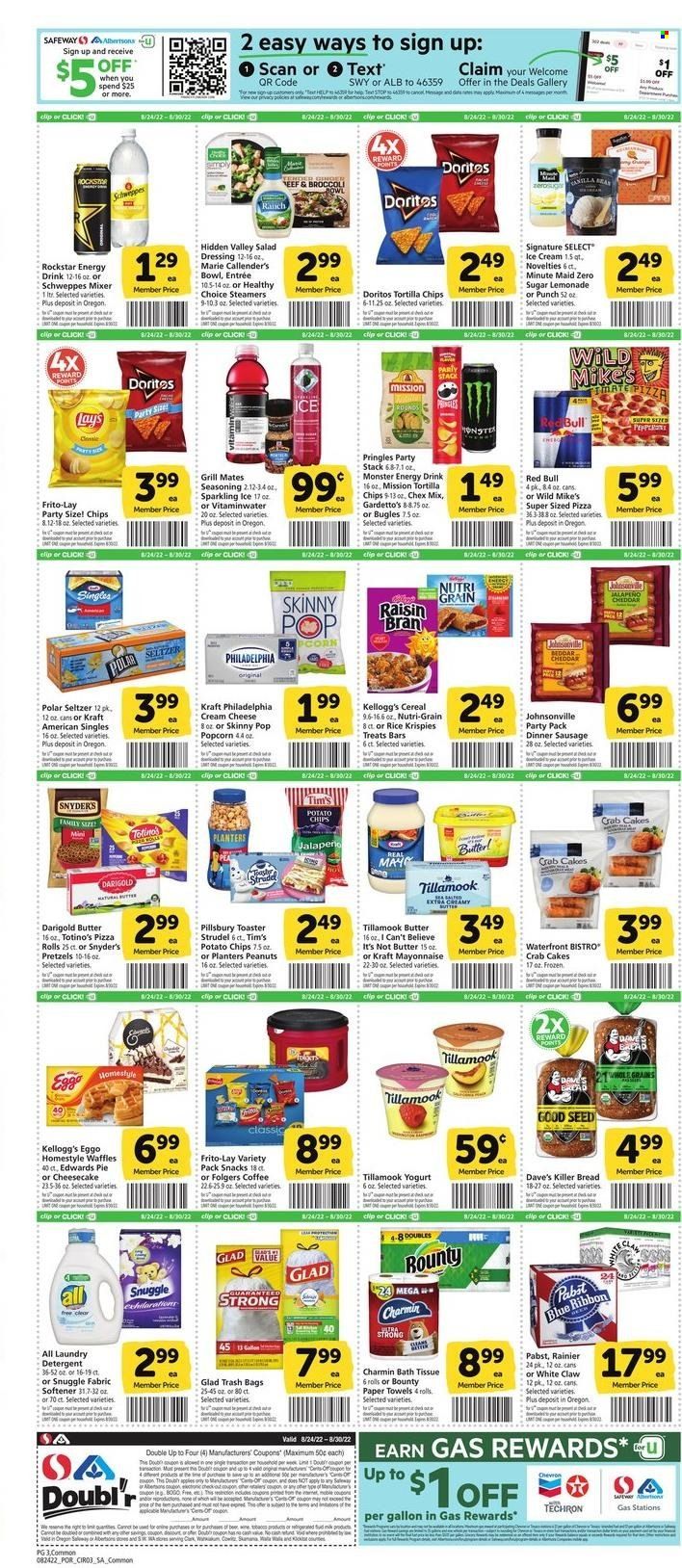 Safeway (OR) Weekly Ad Flyer Specials August 24 to August 30, 2022