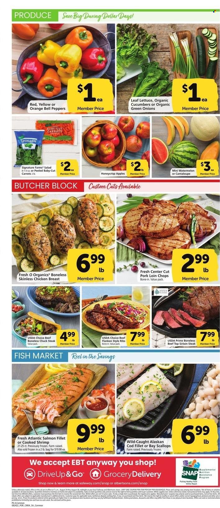 Safeway (OR) Weekly Ad Flyer Specials August 24 to August 30, 2022