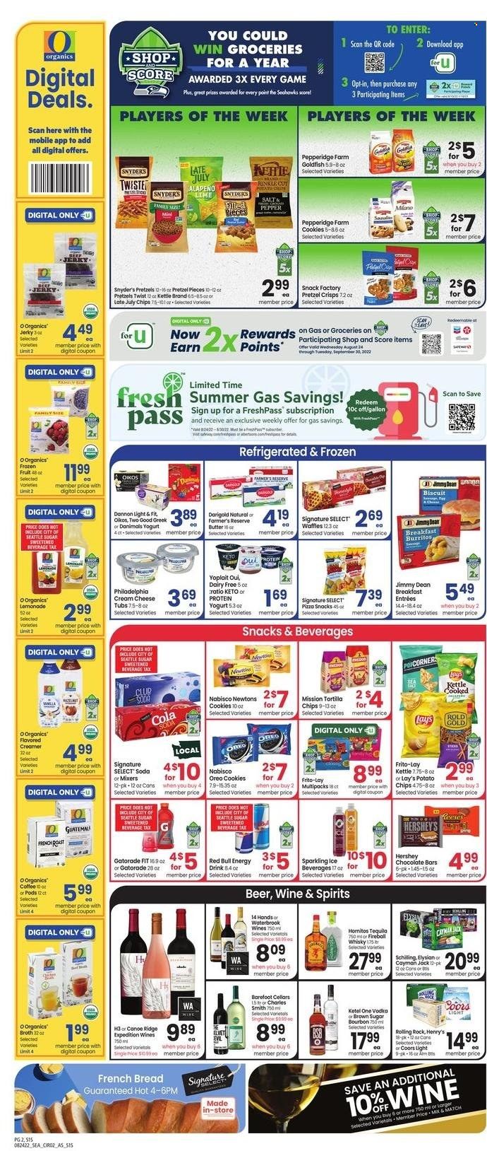 Safeway (WA) Weekly Ad Flyer Specials August 24 to August 30, 2022