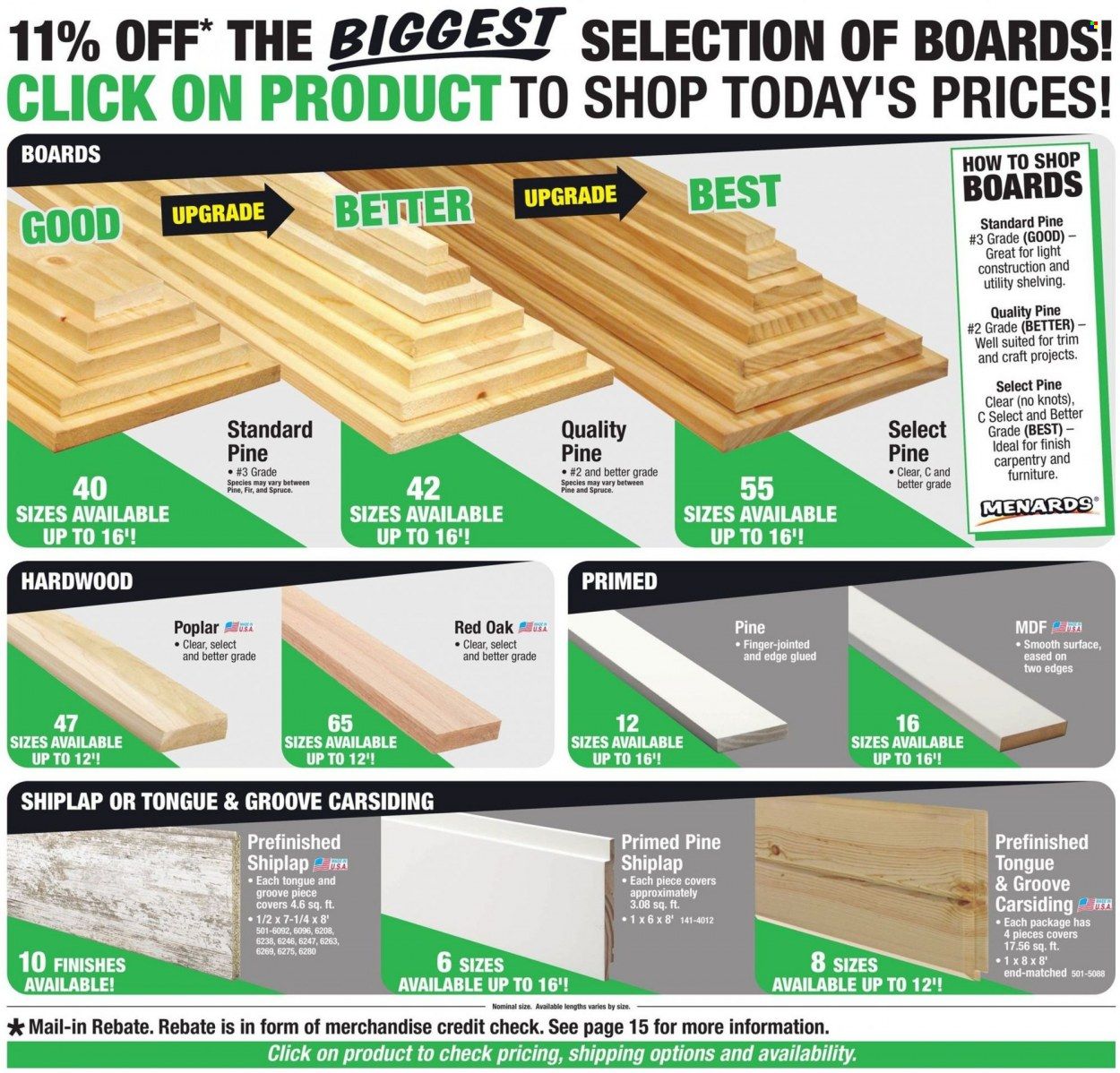 Menards Weekly Ad Flyer Specials August 25 to September 5, 2022