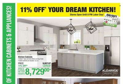 Menards Weekly Ad Flyer Specials August 25 to September 5, 2022