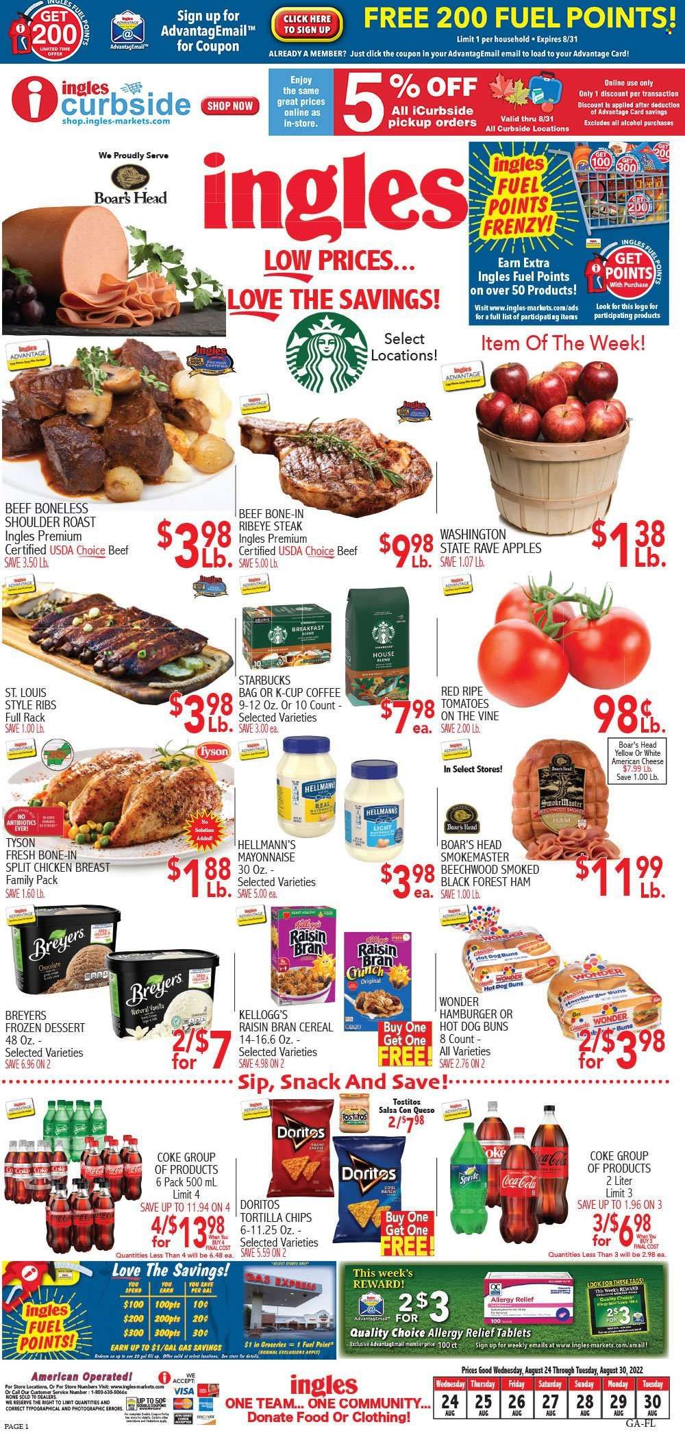 Ingles (GA, NC, SC, TN) Weekly Ad Flyer Specials August 24 to August 30, 2022