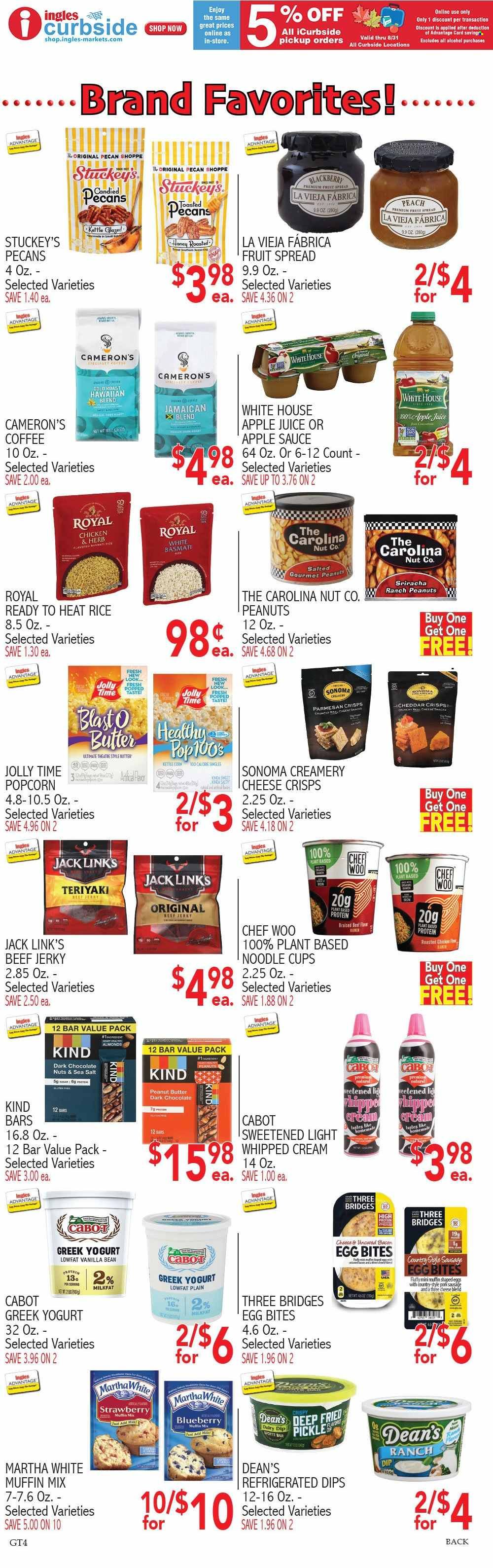 Ingles (GA, NC, SC, TN) Weekly Ad Flyer Specials August 24 to August 30, 2022