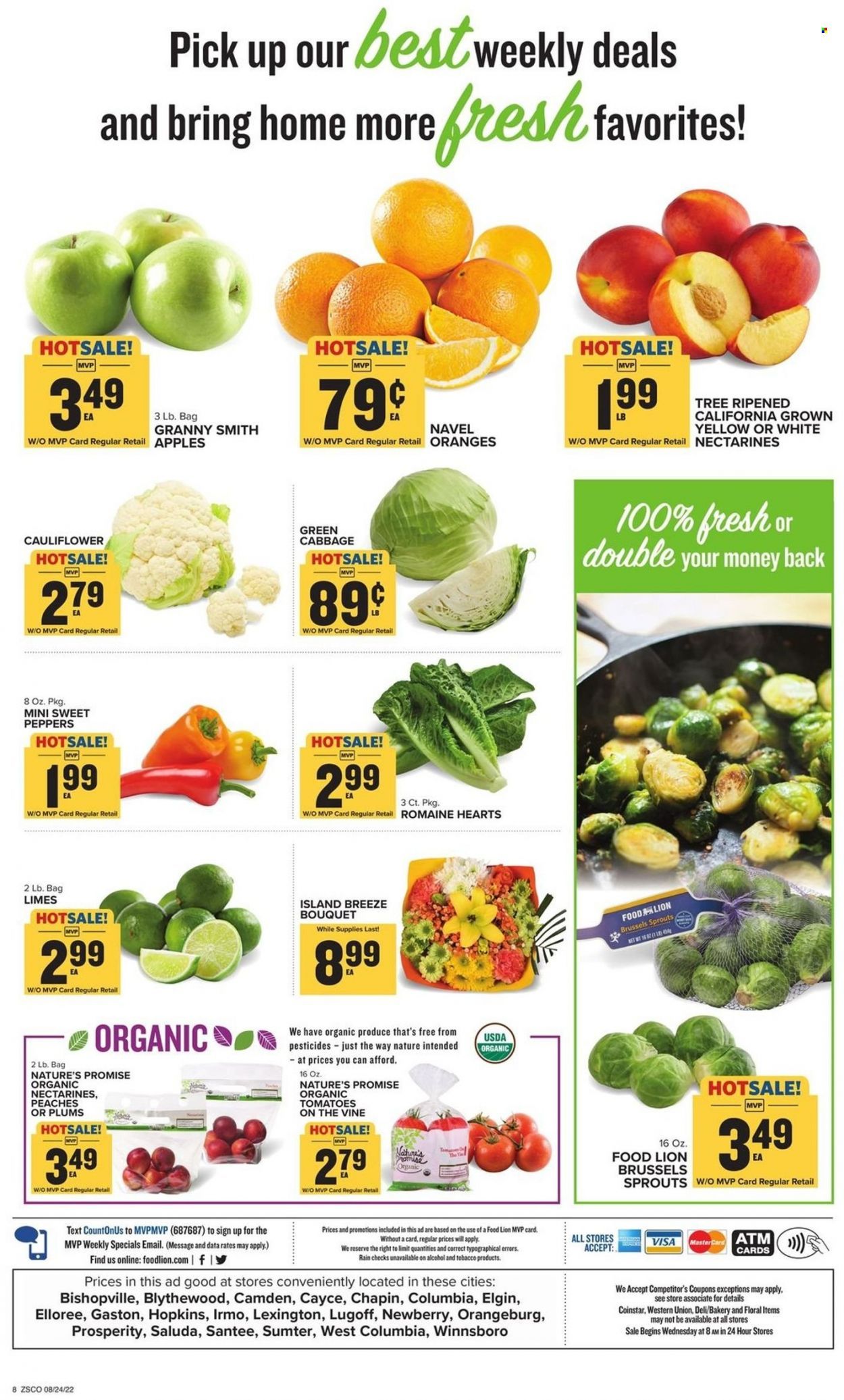Food Lion (SC) Weekly Ad Flyer Specials August 24 to August 30, 2022