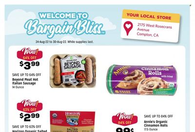 Grocery Outlet (CA, ID, OR, PA, WA) Weekly Ad Flyer Specials August 24 to August 30, 2022