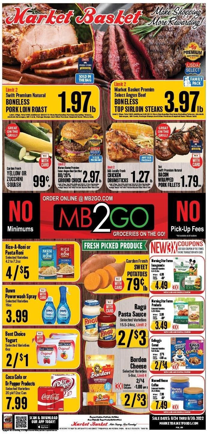 Market Basket (LA, TX) Weekly Ad Flyer Specials August 24 to August 30, 2022