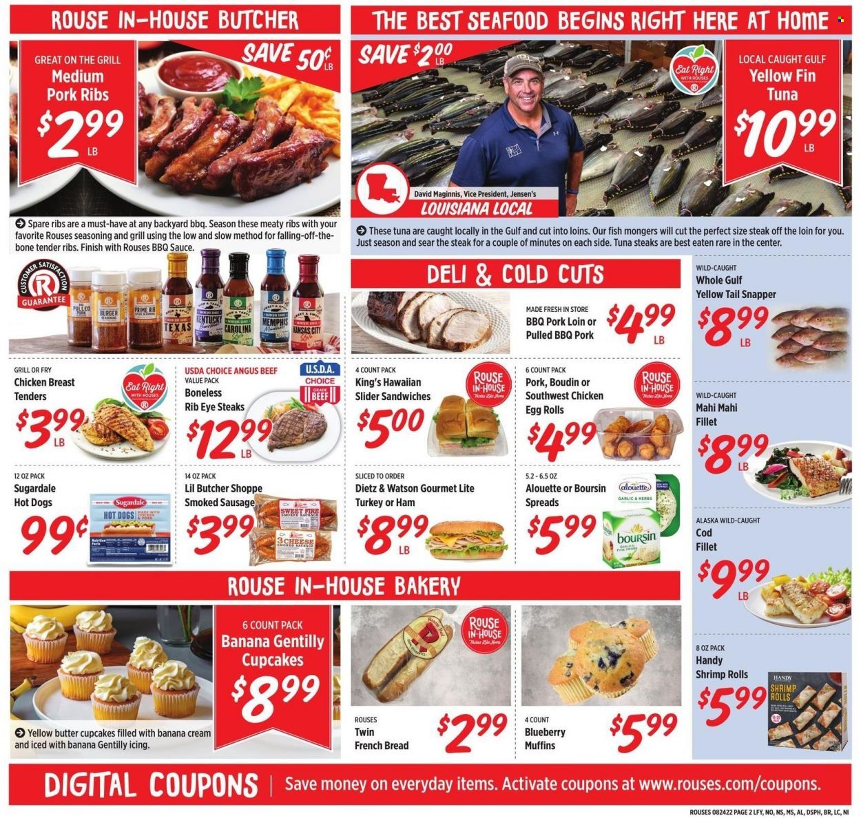 Rouses Markets (AL, LA, MS) Weekly Ad Flyer Specials August 24 to August 31, 2022