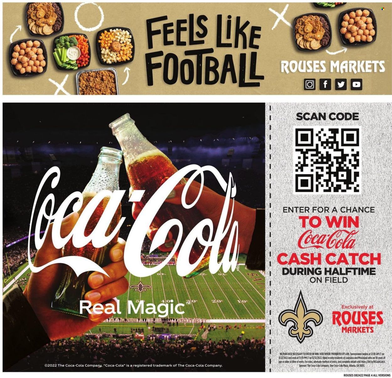 Rouses Markets (AL, LA, MS) Weekly Ad Flyer Specials August 24 to August 31, 2022