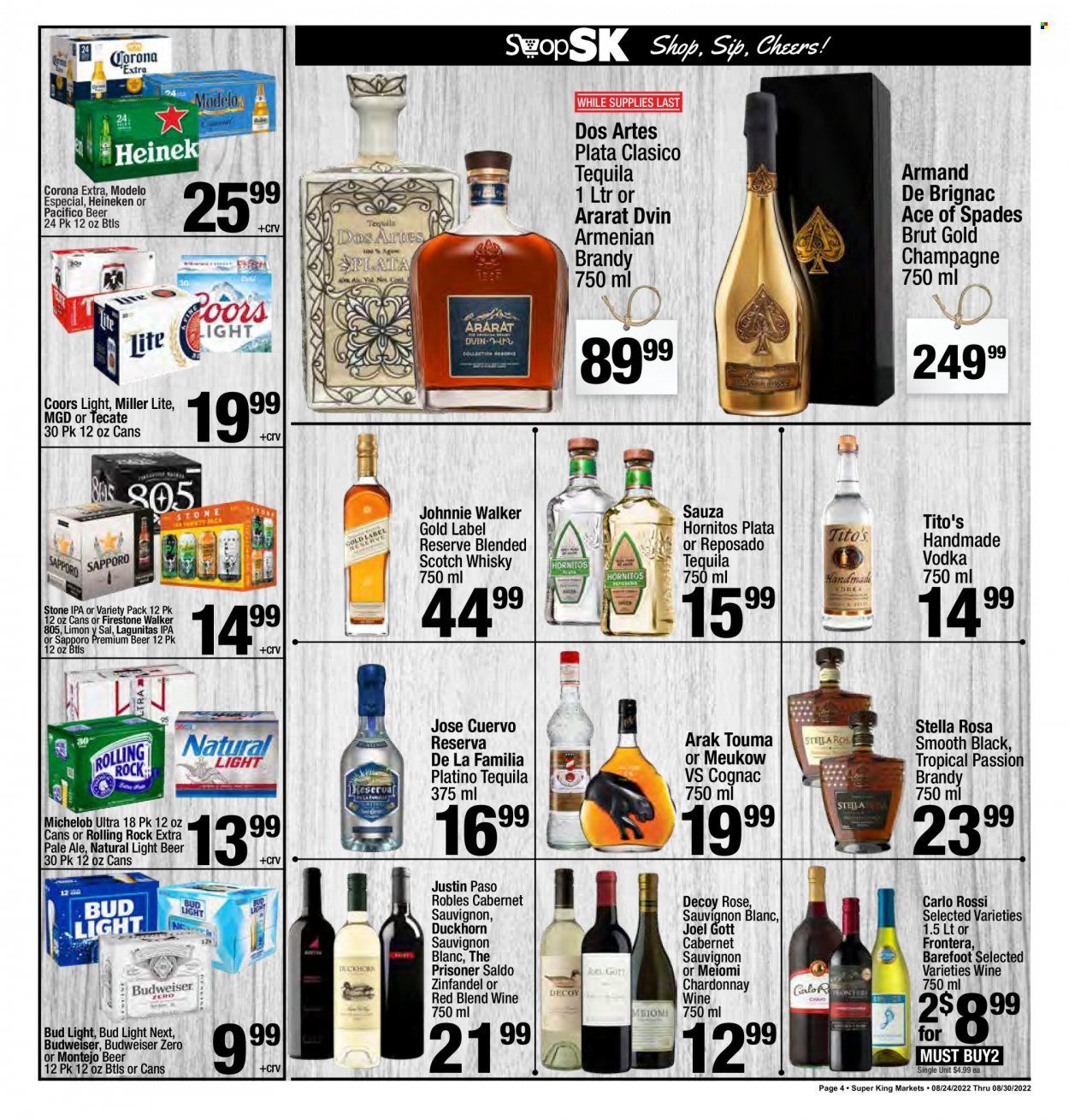 Super King Markets (CA) Weekly Ad Flyer Specials August 24 to August 30, 2022