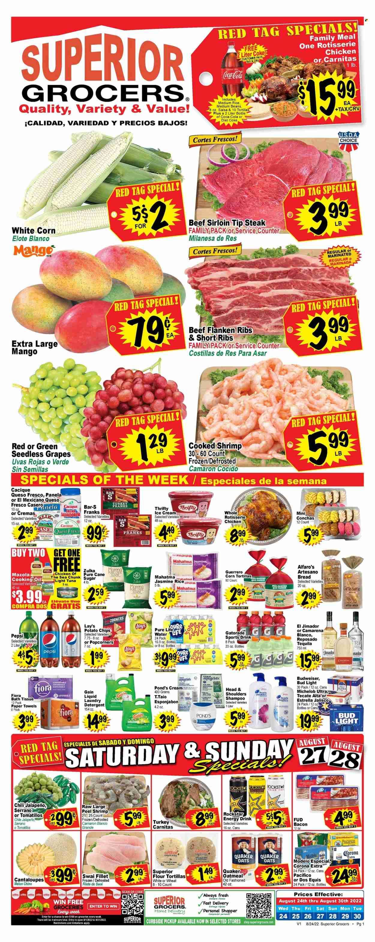 Superior Grocers (CA) Weekly Ad Flyer Specials August 24 to August 30, 2022