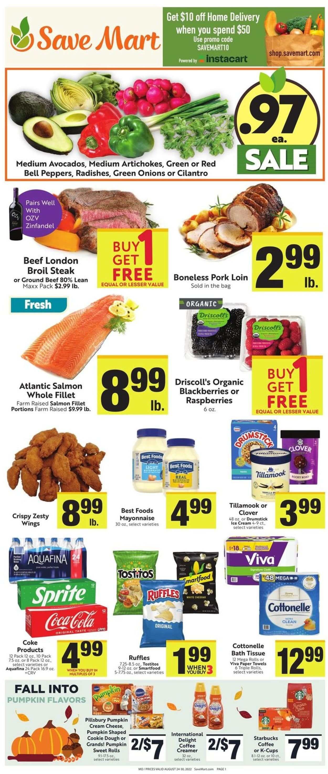 Save Mart (CA, NV) Weekly Ad Flyer Specials August 24 to August 30, 2022