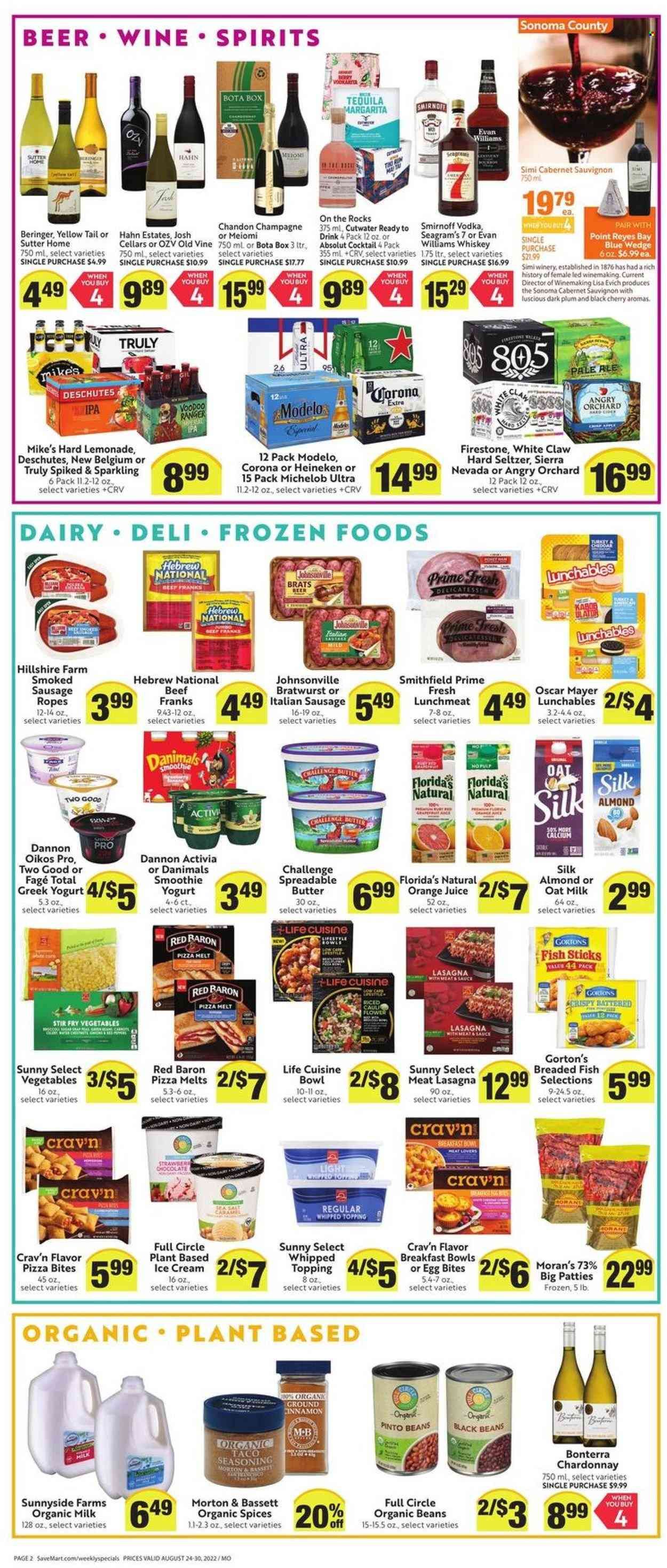 Save Mart (CA, NV) Weekly Ad Flyer Specials August 24 to August 30, 2022