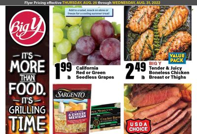Big Y (CT) Weekly Ad Flyer Specials August 25 to August 31, 2022
