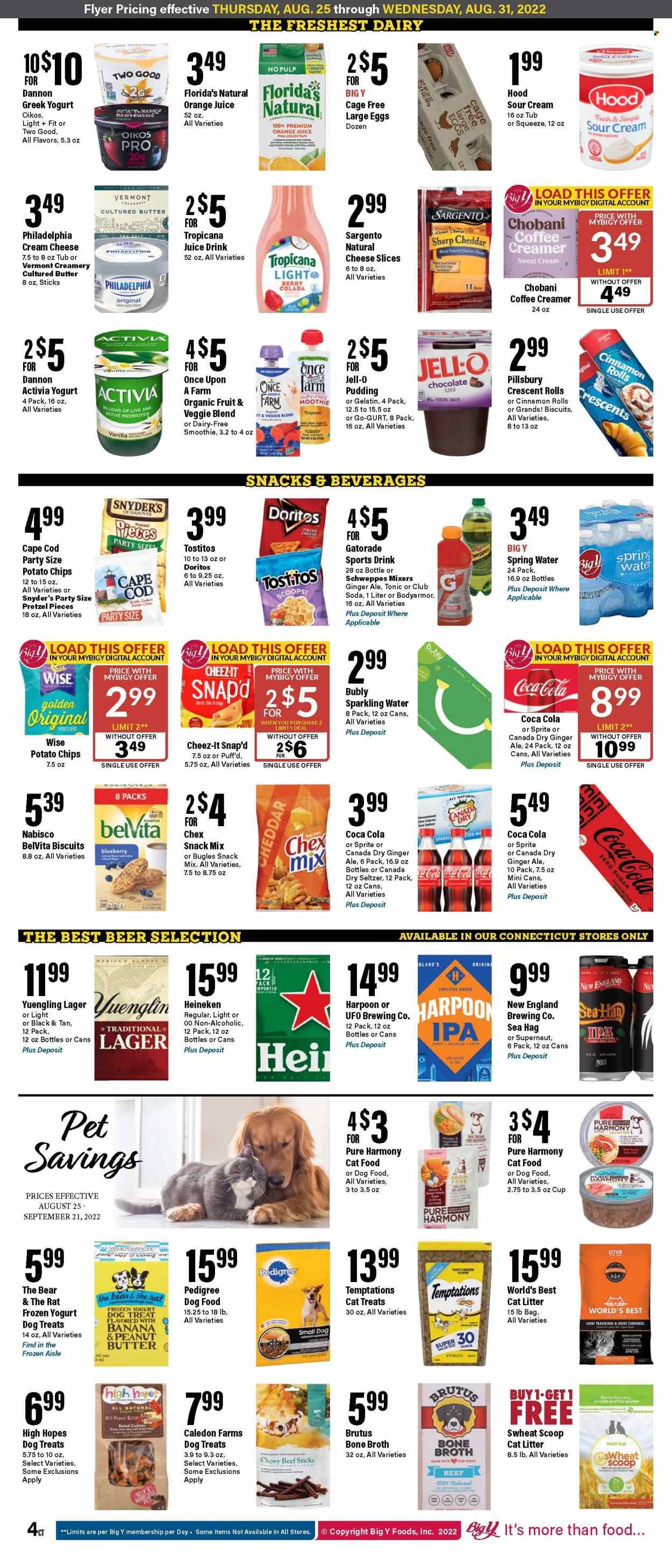 Big Y (CT) Weekly Ad Flyer Specials August 25 to August 31, 2022