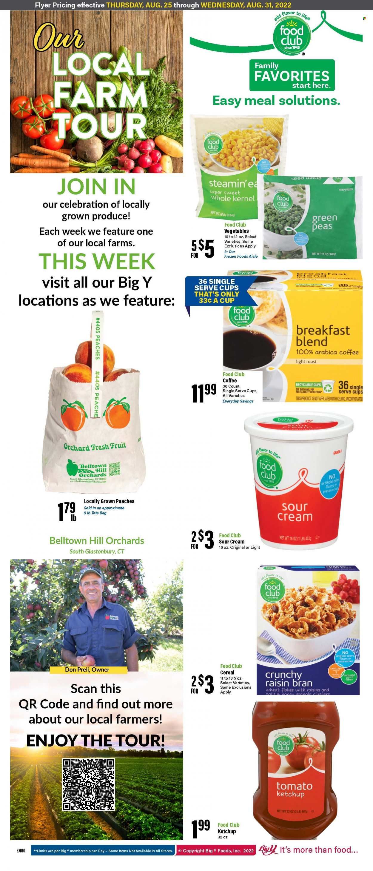 Big Y (MA) Weekly Ad Flyer Specials August 25 to August 31, 2022