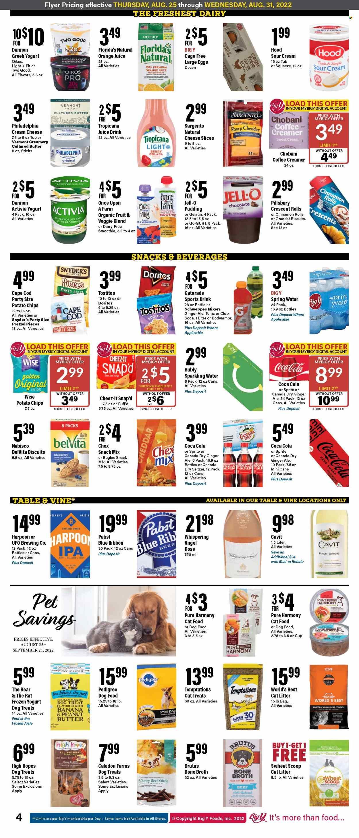 Big Y (MA) Weekly Ad Flyer Specials August 25 to August 31, 2022