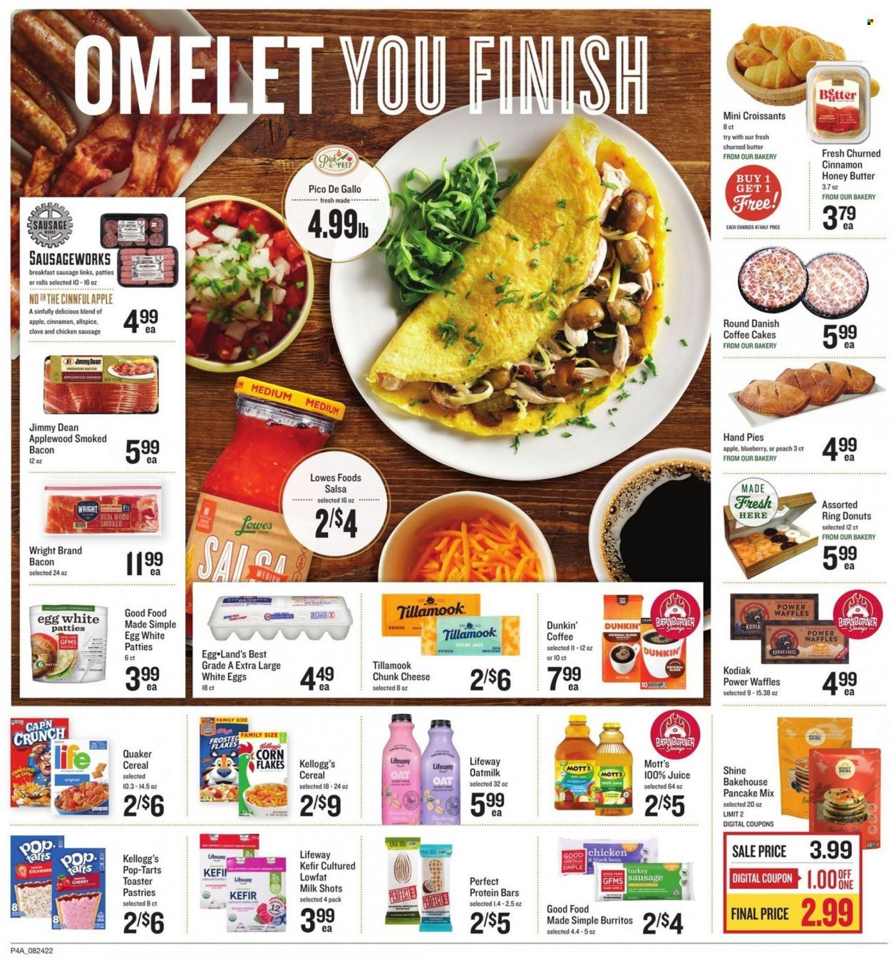 Lowes Foods (NC, SC) Weekly Ad Flyer Specials August 24 to August 30, 2022