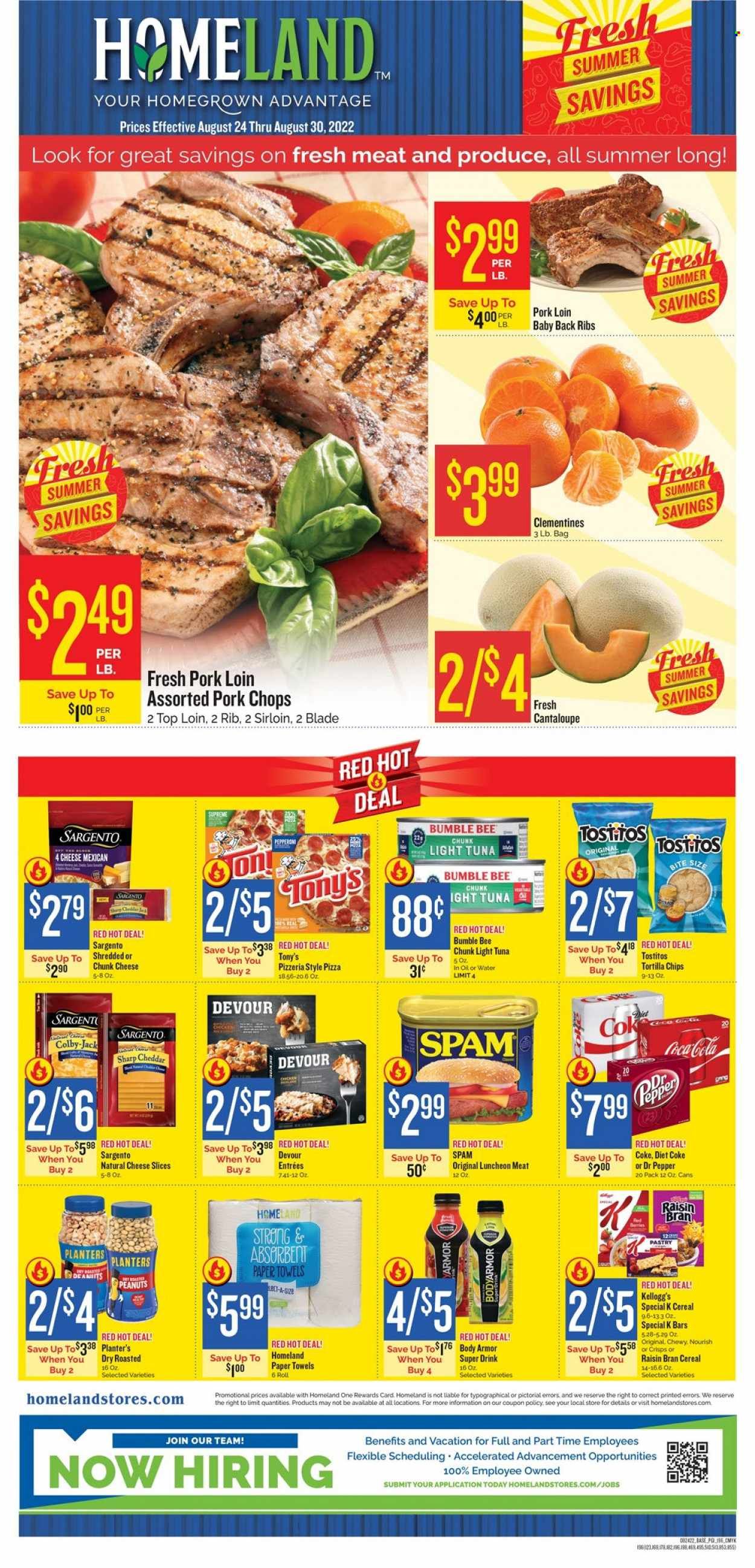 Homeland (OK, TX) Weekly Ad Flyer Specials August 24 to August 30, 2022