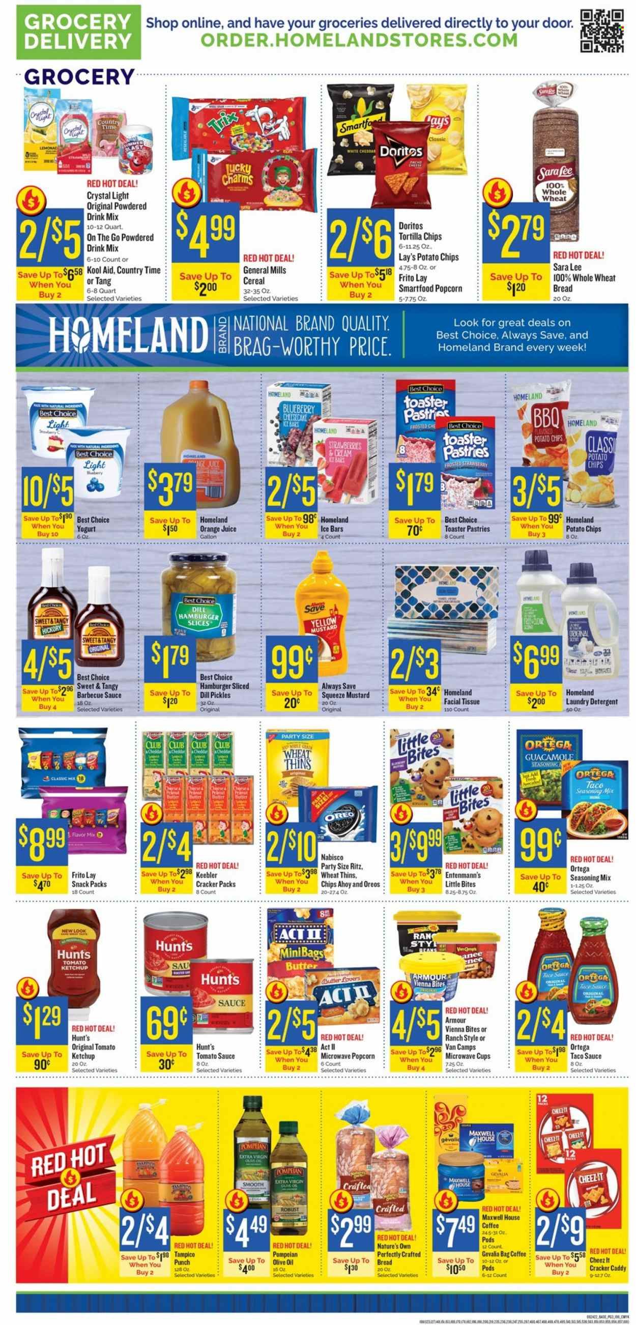 Homeland (OK, TX) Weekly Ad Flyer Specials August 24 to August 30, 2022