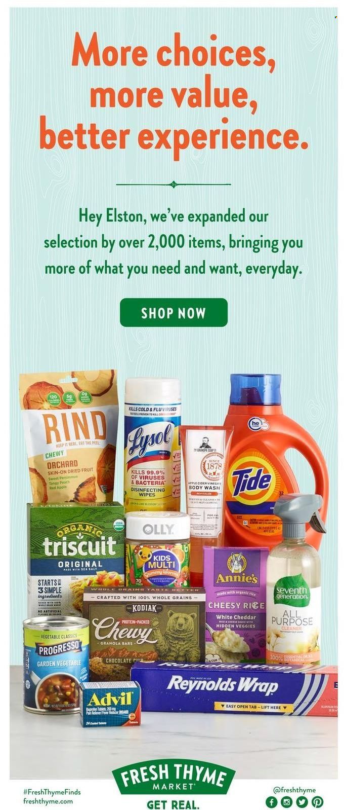 Fresh Thyme Weekly Ad Flyer Specials August 24 to August 30, 2022