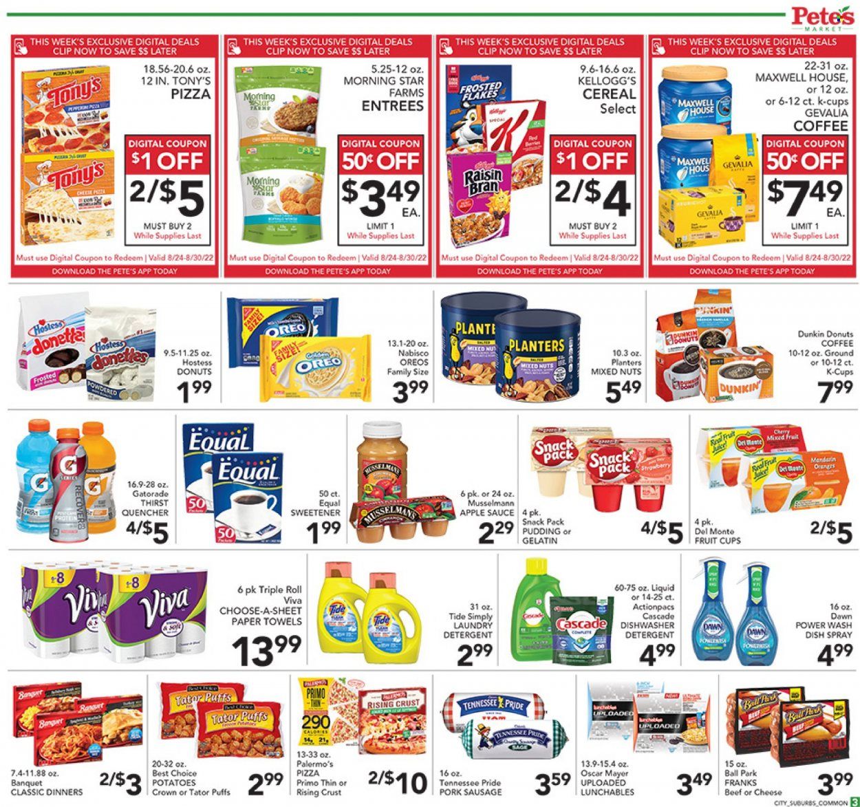 Pete's Fresh Market (IL) Weekly Ad Flyer Specials August 24 to August 30, 2022
