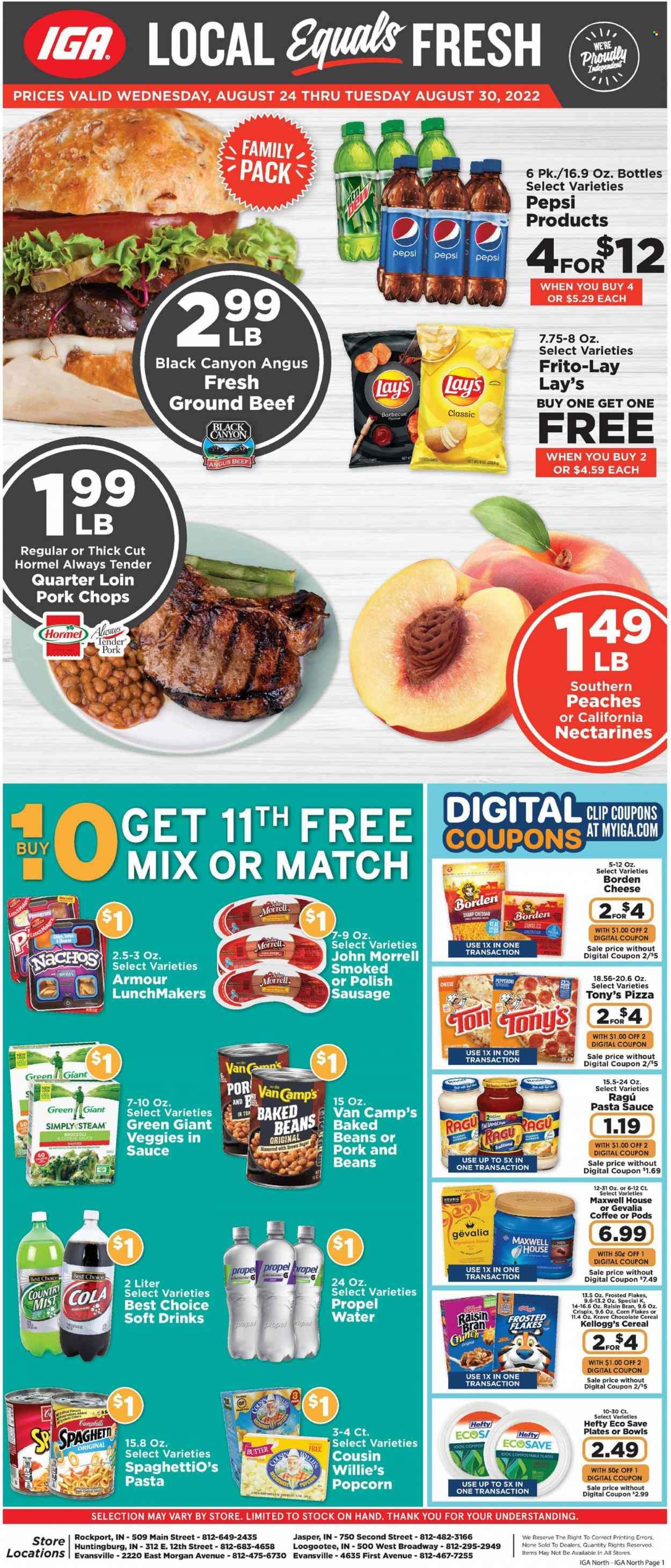 IGA (IN) Weekly Ad Flyer Specials August 24 to August 30, 2022