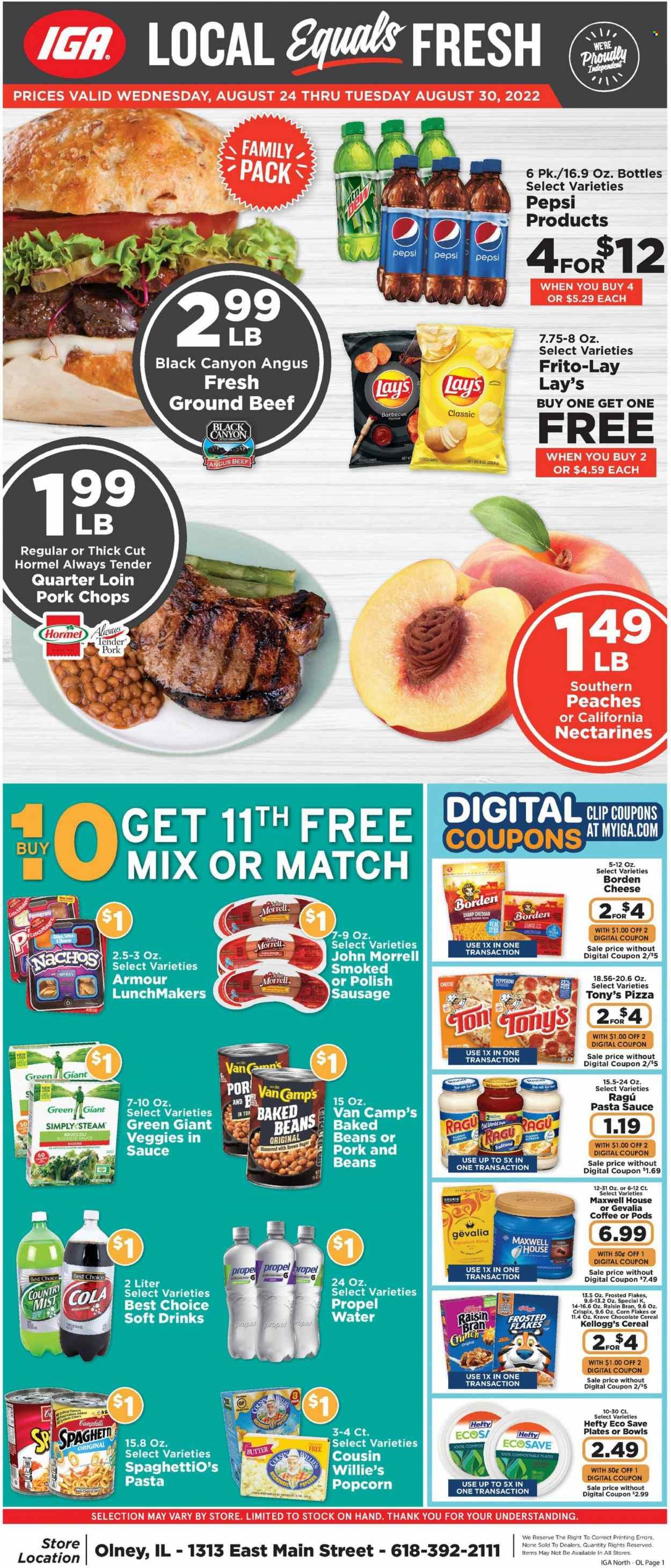 IGA (IL) Weekly Ad Flyer Specials August 24 to August 30, 2022