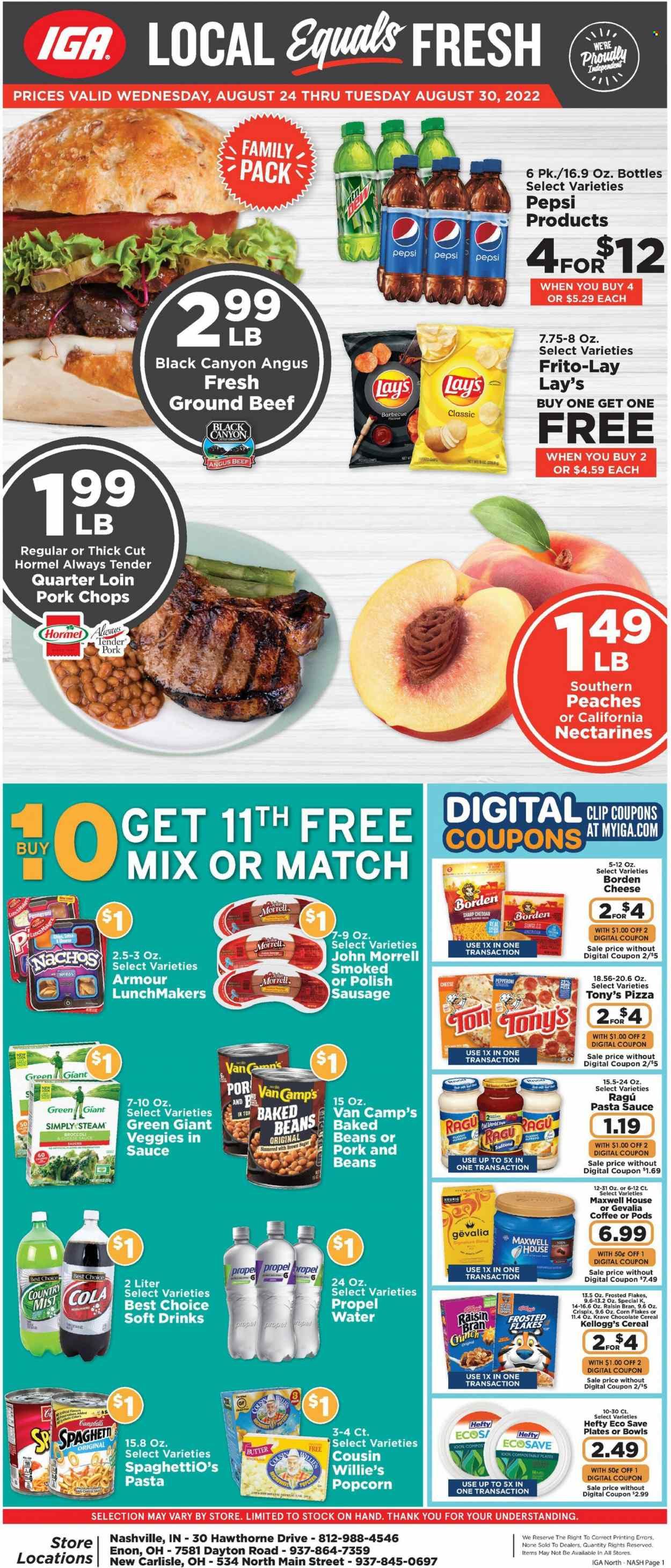IGA (OH) Weekly Ad Flyer Specials August 24 to August 30, 2022