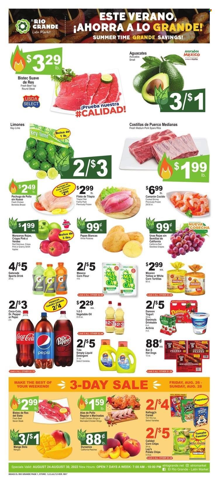 El Rio Grande (TX) Weekly Ad Flyer Specials August 24 to August 30, 2022
