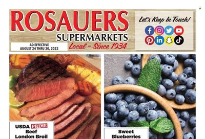 Rosauers (ID, MT, OR, WA) Weekly Ad Flyer Specials August 24 to August 30, 2022