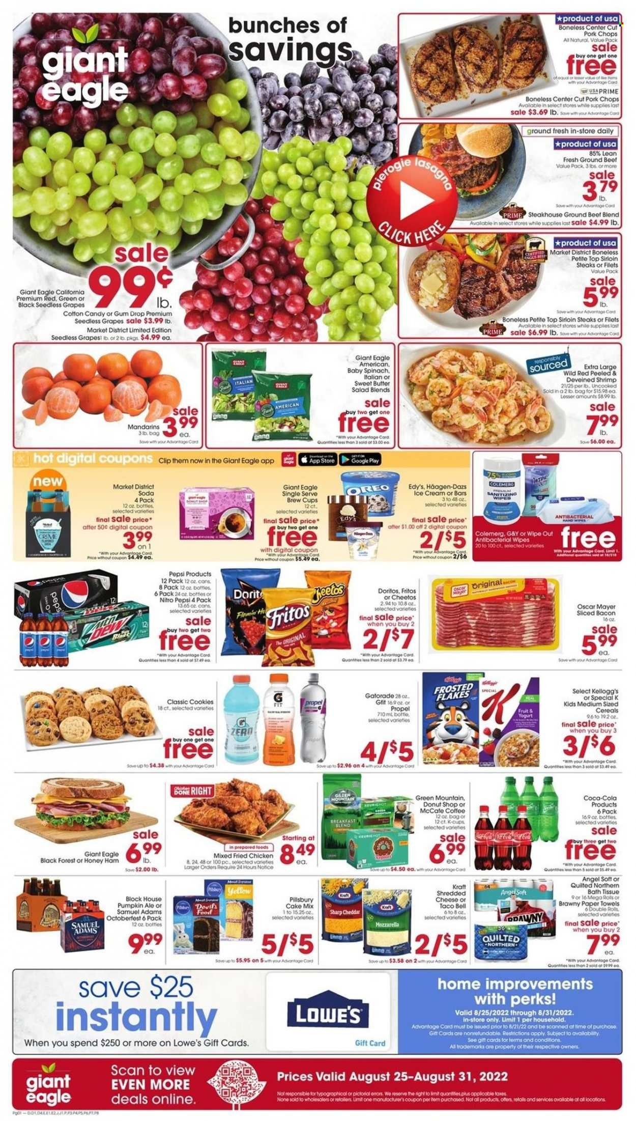 Giant Eagle (OH, PA) Weekly Ad Flyer Specials August 25 to August 31, 2022